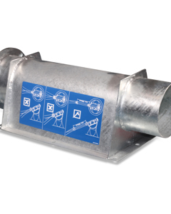 Lower part f/silo boot M125 1-line 1 direction